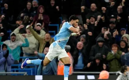 تشكيل مانشستر سيتي أمام بورنموث في الدوري الإنجليزي الممتاز