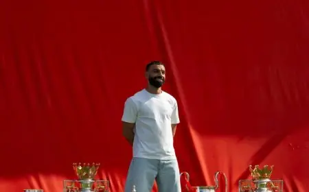 ليفربول يشارك لحظات مجد محمد صلاح في الأنفيلد مع بطولاته التاريخية