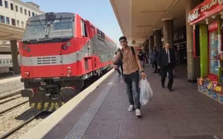 السكة الحديد تواصل تنفيذ خطط عيد الأضحى بنجاح واستمرار الرحلات المنتظمة في جميع أنحاء الجمهورية