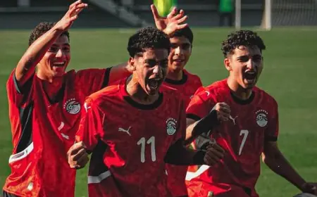 تشكيل منتخب مصر لمواجهة تنزانيا في نصف نهائي أمم أفريقيا للناشئين على يد حسين عبد اللطيف