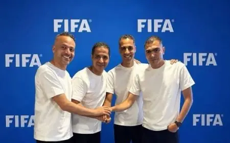 طاقم التحكيم المصري يتوجه إلى كأس العالم لمهمة جديدة ومثيرة