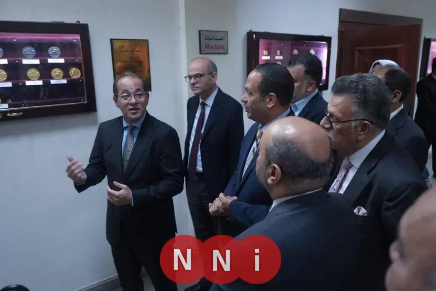 أحمد كجوك يزور سك العملة ويثني على كفاءة العمال والفنيين المهرة