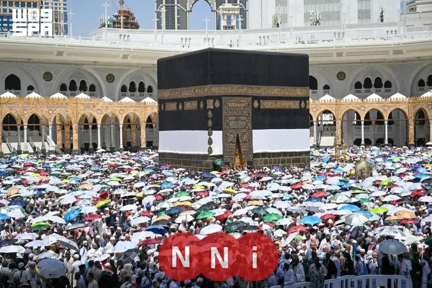 الحجاج المتعجلون يختتمون مناسكهم بطواف الوداع بيسر وطمأنينة