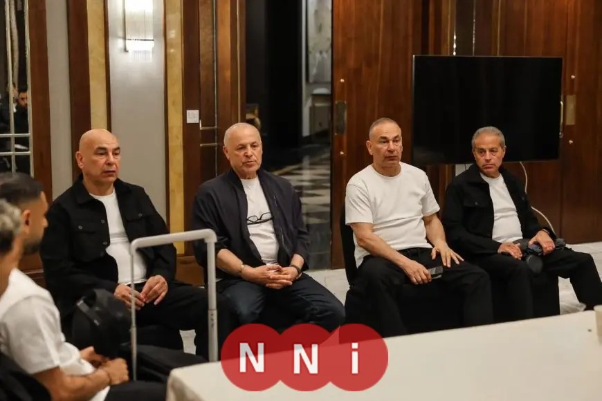 أبو ريدة يودع بعثة منتخب مصر في لحظة مهيبة قبل سفرهم لخوض منافسات كأس العالم
