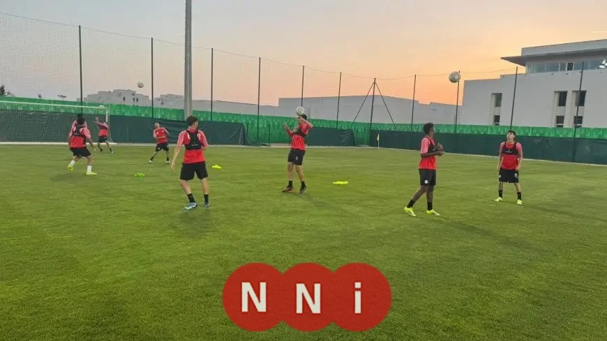 منتخب الناشئين يكثف تدريباته لمواجهة قوية أمام المغرب في كأس الأمم الأفريقية