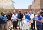 محافظ الجيزة يعاين اللمسات الأخيرة لانطلاق مشروع مجمع مدارس كعابيش