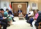 وزير التعليم العالي يلتقي بمرشح رومانيا لمنصب الأمين العام للفرانكفونية لتعزيز العلاقات الدولية في مجال التعليم