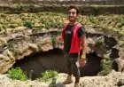 نهاية حزينة لسبايدر مان اليمن بعد سقوطه في فوهة بركان