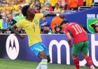 فينيسيوس يتألق ويفوز بجائزة أفضل لاعب في مباراة البرازيل والمغرب