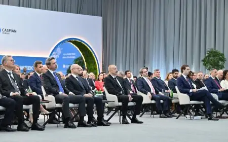 مشاركة وزير البترول المصري في افتتاح أسبوع الطاقة العالمي في باكو بأذربيجان