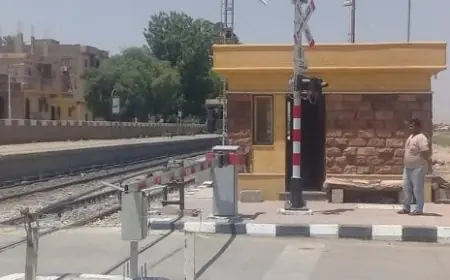 وزارة النقل تدين اقتحام ربع نقل لمزلقان ميت حلفا وتطالب بتشديد الإجراءات الأمنية