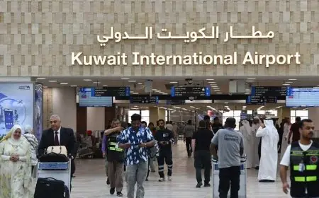 توقف الرحلات الجوية في مطار الكويت الدولي عقب هجوم إيراني
