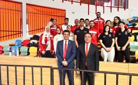 السفير والقنصل المصري في كوت ديفوار يدعمان البعثة المصرية في بطولة أفريقيا للسلاح