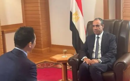 وزير الخارجية يناقش القضايا العالمية خلال لقاء إعلامي مع قناة NHK اليابانية