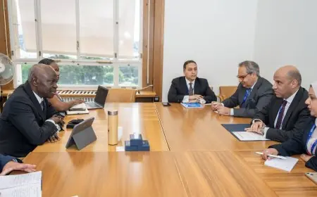 وزير العمل يلتقي مدير منظمة العمل الدولية لتعزيز التعاون ودعم استراتيجية التشغيل في مصر