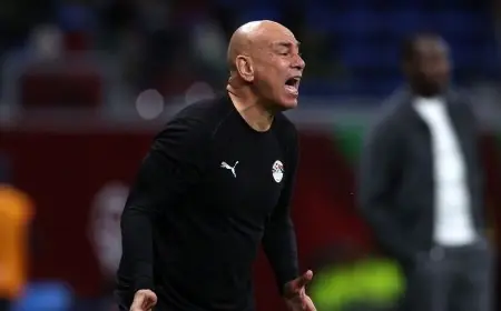 مرموش يتصدر هجوم منتخب مصر ضد البرازيل وصلاح وعاشور في الاحتياط