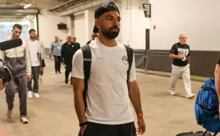 مواجهة مثيرة.. منتخب مصر يصل ملعب مباراة البرازيل | صور