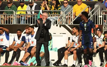 أنشيلوتي يشيد بفوز البرازيل على مصر ويعتبر العمل مع الفريق سهلاً بفضل العناصر المميزة