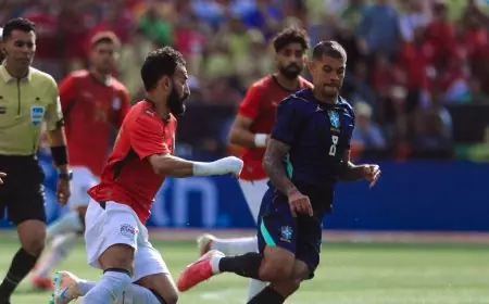 أبرز لقطات وأهداف مباراة مصر ضد البرازيل في التحضير لكأس العالم 2026