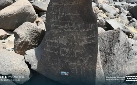 اكتشاف نقش صخري جديد في السعودية يحمل اسم الصحابي عمر بن الخطاب