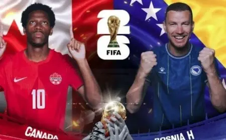 تشكيل مباراة كندا والبوسنة والهرسك الرسمي في كأس العالم 2026