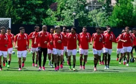 اليوم.. المنتخب المصري يجري مرانه الأساسي تحضيرًا لمواجهة بلجيكا في كأس العالم 2026