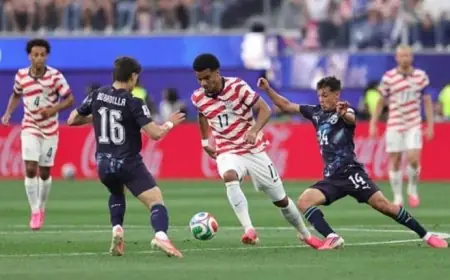 كأس العالم 2026.. باراجواي يفتتح التسجيل ويحرز الهدف الأول في مرمى أمريكا «فيديو»
