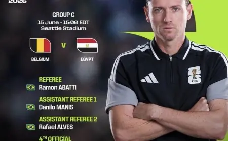 اكتشف سيرة رامون أباتي الحكم البارز لمباراة مصر وبلجيكا في كأس العالم