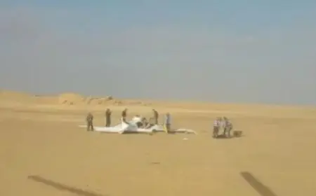 بيان عاجل من الطيران بشأن حادث سقوط طائرة تدريب في أكتوبر بعد وفاة طيار وإصابة متدربة
