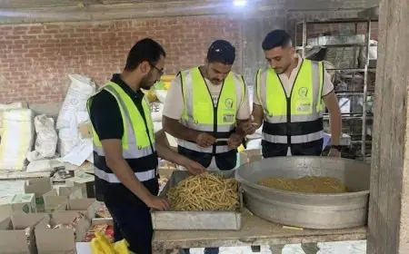 اكتشاف وضبط 26 ألف عبوة حلويات أطفال و600 كيلو جلوكوز فاسد داخل مصنع غير مرخص بالغربية