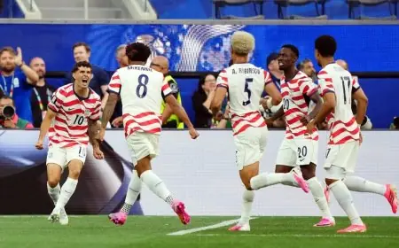 منتخب أمريكا يكتسح باراجواي برباعية مذهلة في افتتاح كأس العالم