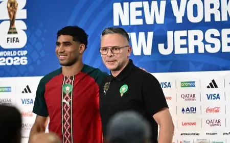 كل ما تحتاج معرفته عن مؤتمر وهبي وحكيمي قبل مباراة المغرب ضد البرازيل