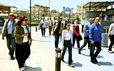 جولة رئيس الوزراء لتفقد المشروعات الخدمية والتنموية في محافظة البحيرة