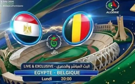 لمحبي كرة القدم.. القنوات التي ستبث مباراة مصر وبلجيكا في كأس العالم 2026