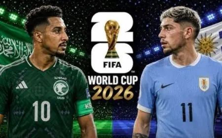 موعد مباراة السعودية وأوروجواي والقنوات الناقلة في كأس العالم 2026