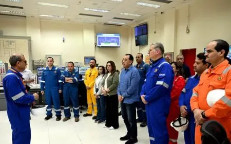 رئيس الوزراء يزور مواقع إنتاج الغاز الطبيعي في غرب الدلتا العميقة لزيادة الإنتاج الوطني