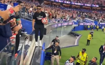 «المشجع الذي حاول اقتحام الملعب ولم ينجح».. لحظة طريفة في كأس العالم 2026