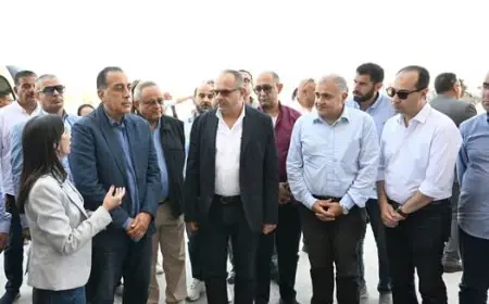 رئيس الوزراء يزور ميناء رشيد لمتابعة أعمال التطوير باستثمارات تبلغ 600 مليون جنيه