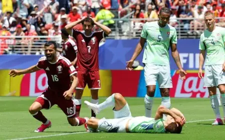 قطر تحقق تعادلاً تاريخياً في الدقيقة الأخيرة ضد سويسرا