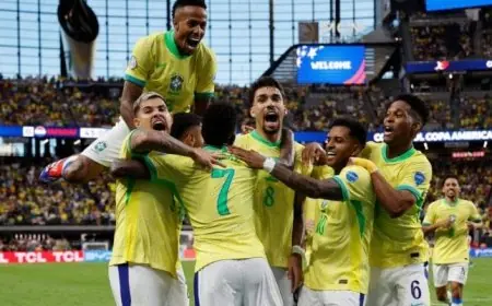«فينيسيوس» يتصدر هجوم منتخب البرازيل في مواجهة المغرب بكأس العالم 2026