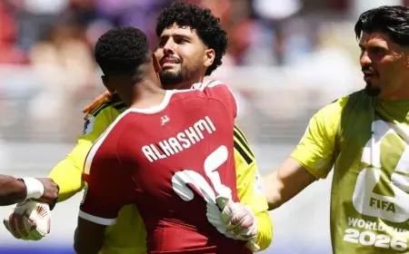 حارس قطر المتألق محمود أبو ندى يتألق كأفضل لاعب في مواجهة سويسرا بكأس العالم