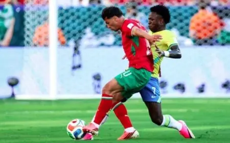 بعد التعادل مع البرازيل.. موعد مباراة المغرب المقبلة في كأس العالم 2026