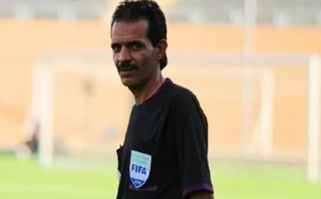 أيمن دجيش يكشف مفاجأة عن حكم مباراة مصر وبلجيكا بعد إيقافه مرتين
