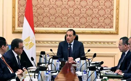 مدبولي يراجع تطورات تنفيذ مستشفى 500-500 الجديد