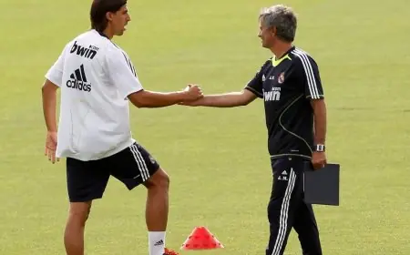 مورينيو يفاجئ الجميع ويطالب بعودة سامي خضيرة إلى ريال مدريد