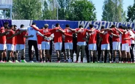 منتخب مصر ينهي تحضيراته لملاقاة بلجيكا في كأس العالم 2026