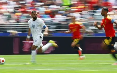 محمد صلاح يدخل التاريخ كأول لاعب إفريقي يحتفل بعيد ميلاده وسط أضواء المونديال