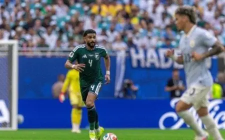 المنتخب السعودي يتفوق على أوروجواي في الشوط الأول بكأس العالم 2026 «فيديو»