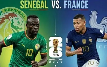 بث مباشر لمباراة فرنسا والسنغال اليوم في كأس العالم 2026