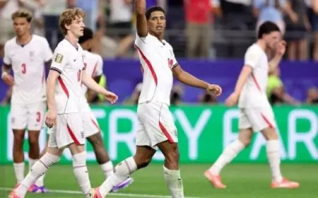 كأس العالم 2026.. «بيلينجهام» يقود إنجلترا للتألق ويسجل الهدف الثالث في شباك كرواتيا «فيديو»